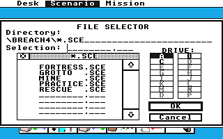 Breach - Scenarios atari screenshot